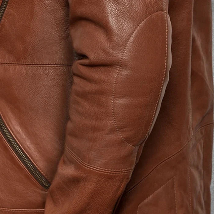 Men's Brown Eclipse Biker Leather Jacket