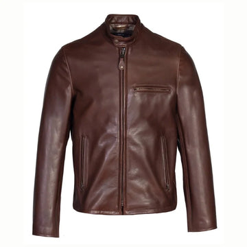 Men's Dark Brown Onyx Leather Jacket